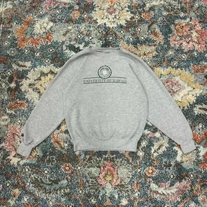 Vintage NCAA University Of Hawaii  Crewneck Small